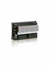 G70V-SOC16P-C4 Колодка для сборки реле G70V, выходная, 16 каналов, NPN, Push-in Plus, без реле в комплекте, 24 =В, MIL connector Omron. Вид 1