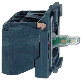 Кнопка с подсветкой 120в zb5aw0g33 Schneider Electric. Вид 1