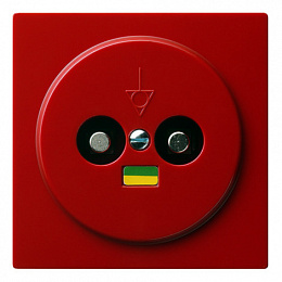 Коробка выравнивания потенциалов (красный) S-Color Gira. Вид 1