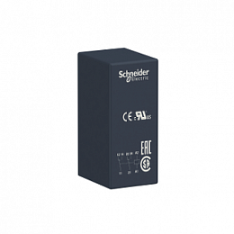 Реле промежуточное c 2-мя перекидными контактами 8А 24B DC Schneider Electric. Вид 1