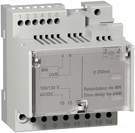 429427 Реле времени UVR 220/240В 50ГЦ NS80/C1251 Schneider Electric. Вид 1
