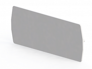 NPP/PYK 16 Концевой сегмент на клеммники PYK 16, (серый) Klemsan. Вид 1