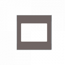 8557.1 TP Накладка для механизма аудиоразъёма арт.8157.1, SKY, Тауп ABB. Вид 1