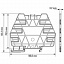 TW TXS/TXZ R3.2 Перегородка разделительная Weidmuller. Вид 2.