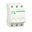 Автоматический выключатель 3-полюсный (АВ) B 16А 6кA Schneider Electric. Вид 1.