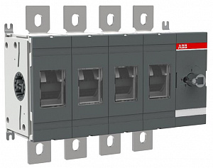 OT630E40 Рубильник 4-полюсный на 630А (без ручки и переходника) ABB. Вид 1