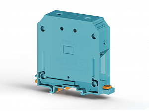 AVK95 Клеммник на DIN-рейку 95мм.кв. (синий) Klemsan. Вид 1