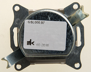 Розетка TV-SAT оконечная 1db, механизм (перламутр) Glossa Systeme Electric. Вид 1