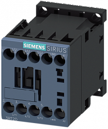 Контактор 3-х полюсный 5,5кВт, 24В, АС, 50/60Гц, 1НО Siemens. Вид 1