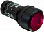 CP1-11R-10 Кнопка красная 24В AC/DC, с плоской клавишей без фиксации 1НО ABB. Вид 1.
