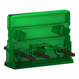 Соединитель двойных/тройных розеток, комплект из 10 штук Unica Modular  Schneider Electric. Вид 1