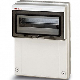 13 204 Бокс с 1 рейкой на 12 мод. 275х370х140 IP65 ABB. Вид 1