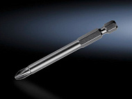 As биты с длинным стержнем pz2 73мм с крест. шлицем pozidriv 3шт RITTAL