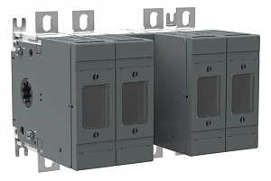 Рубильник OS160GD22N2 без ручки под предохранители DIN-00 ABB. Вид 1