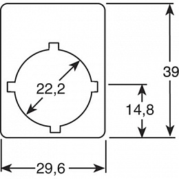 COS  Шильдик с надписью Start ABB. Вид 1
