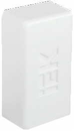 Заглушка кабельной трассы КМЗ 100x40 (2 шт./упак.) ИЭК. Вид 1