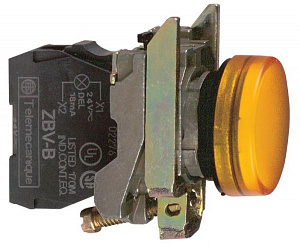 Сигнальная лампа 22мм 24в желтая atex Schneider Electric. Вид 1