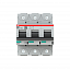 S803P K80 Автоматический выключатель 3-полюсный, 80A, 50kA (хар-ка K) ABB. Вид 1.