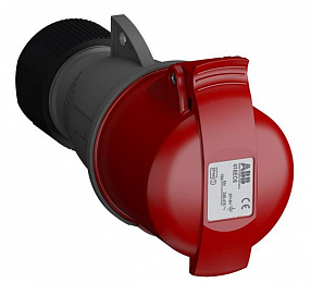 416 EC6 Розетка кабельная 16A, 3P+N+E, IP44 Easy&Safe ABB. Вид 1