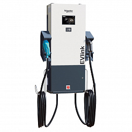 Зарядная станция для электромобилей EVlink DC 24кВт CHAdeMO_CCS2 Schneider Electric. Вид 1