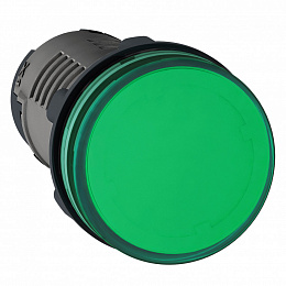 сигнальная лампа, 110в, зеленая Schneider Electric. Вид 1