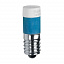 Лампа светодиода E10, (синий) Berker. Вид 1.