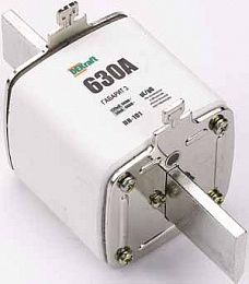 Предохранитель ножевой тип 39, габарит 3, 630А DEKraft. Вид 1