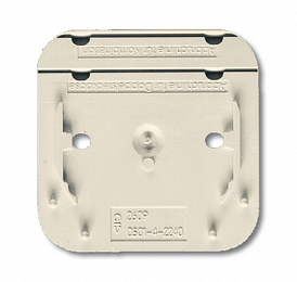 2609 AP Монтажная плата для приборов открытой установки, серия Busch-Duro 2000 AP ABB. Вид 1