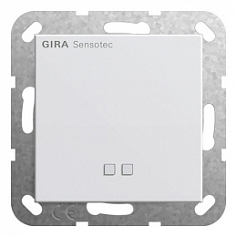 Датчик движения, 400 Вт (белый матовый) System 55 Gira. Вид 1