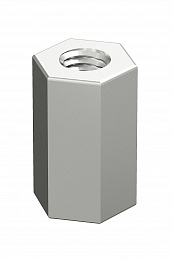 Гайка соединит. д/шпилек b42 m10 ss316l Schneider Electric. Вид 1