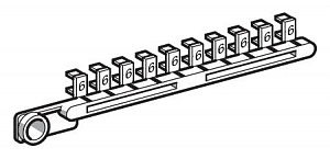 Лента маркировки наборной цифра "6" (10 шт) Schneider Electric. Вид 1