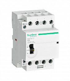Контактор 4-полюсный, 63А, 4НО, 230В AC City9 Systeme Electric. Вид 1