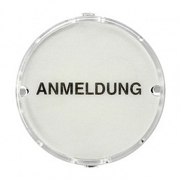 Крышка для светового сигнализатора (прозрачный) Gira. Вид 1