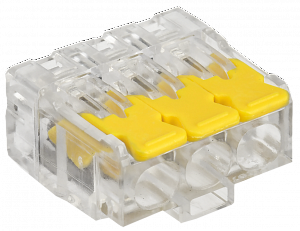 Строительно-монтажная клемма СМК 228-413 (100шт/упак) ИЭК. Вид 1