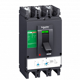 CVS 400N 3P 400A Электронный 3-х полюс. автомат 400А 50kA, подключ. под шину Schneider Electric. Вид 1