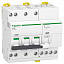 iCV40 Acti9 Дифф. автомат 3P+N, 10А, 10kА, 30mA, тип A (хар-ка С) Schneider Electric. Вид 1.