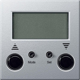 Таймер для жалюзи (алюминий) Merten Schneider Electric. Вид 1