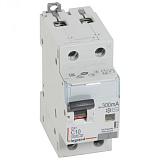 DX3 Дифф. автомат 1P+N, 10A, 300mA, тип АC, 6kA (хар-ка C) Legrand