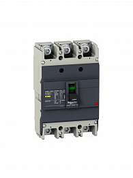 Автоматический выключатель 3-х полюсный 125А 18kA/400В, подключ. под шину Schneider Electric. Вид 1