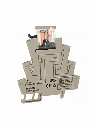 G2RV-SL500-AP 230VAC Реле с цоколем, безвинтовые клеммы, 6А, 230В AC Omron. Вид 1
