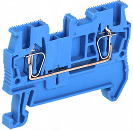 КПИ Клемма пружинная 2в-1,5 17,5А синий ИЭК. Вид 1