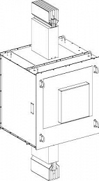 Секция разъедин. с выкл. нагр. nw, 3l+n+pe, al, 3200а Schneider Electric. Вид 1
