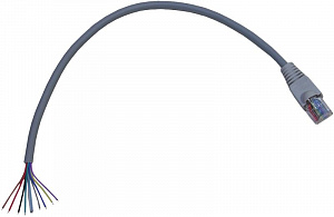 Кабель 10-pin в RJ-45, 30см, для коммуникационных модулей I-80000, ПВХ, до 15В ICP DAS. Вид 1