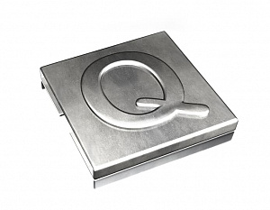 YID-CHAR-Q Маркировка для каб.стяжки,нерж.сталь,'Q', (100шт) ABB. Вид 1