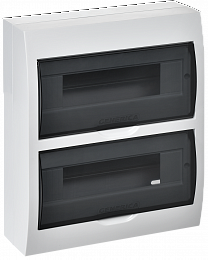 Бокс ЩРН-П-24 модуля навесн. пластик IP41 GENERICA ИЭК. Вид 1