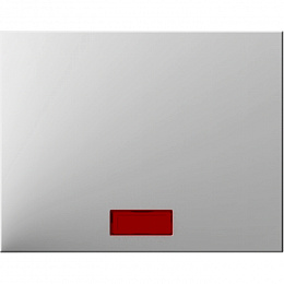 Клавиша для выключателей/переключатлей в комплекте с 5 линзами и полем для надписи (полярная белизна, глянцевый) K.1 Berker. Вид 1