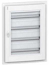 Щит встраиваемый 1ряд/4рейки на 96 модулей 610х810х95 IP40 (в сборе) Schneider Electric. Вид 1