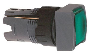 Головка кнопки 16мм с подсв.с возвр. zb6cw3 Schneider Electric. Вид 1