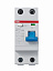 F202 AC 25/30 Блок утечки тока 2-полюсный, 25A, 30mA, тип АC (УЗО) ABB. Вид 3.