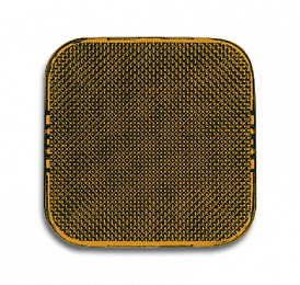 2526-14 Линза оранжевая для светового сигнализатора, серия Busch-Duro 2000 SI ABB. Вид 1